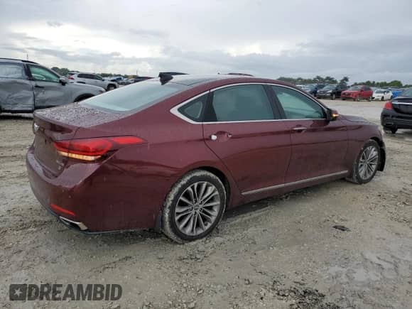2015 Hyundai Genesis 3.8L с VIN KMHGN4JE5FU021392, выставлен на аукционе Copart как лот 83761545 с пробегом 46 068 миль миль и Списание • Salvage title. История ставок и продаж доступна на DreamBid. Изображение 3.