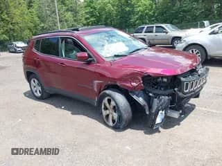 2021 Jeep Compass Altitude with VIN 3C4NJDBB5MT547377, listed as a IAAI auction lot 42650103 with Not provided miles and . Bid and sale history available at DreamBid. Image 1.