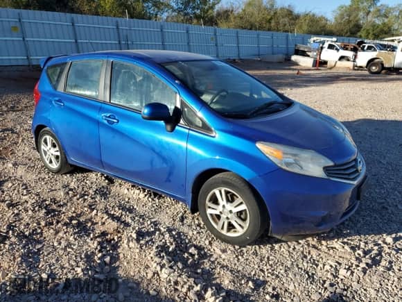 2014 Nissan Note SV with VIN 3N1CE2CP2EL371094, listed as a Copart auction lot 89661165 with 111,665 mi miles and Clean title. Bid and sale history available at DreamBid. Image 4.