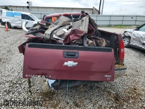 2008 Chevrolet Silverado 1500 1LT with VIN 2GCEK19J481158312, listed as a Copart auction lot 65183065 with Not provided miles and Salvage title. Bid and sale history available at DreamBid. Image 6.
