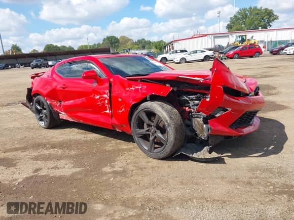 2017 Chevrolet Camaro 1SS z VIN 1G1FF1R74H0108902, wystawiony jako IAAI lot #43319096 z przebiegiem 95 538 mil mil oraz . Historia ofert i sprzedaży dostępna na DreamBid. Obrazek 1.