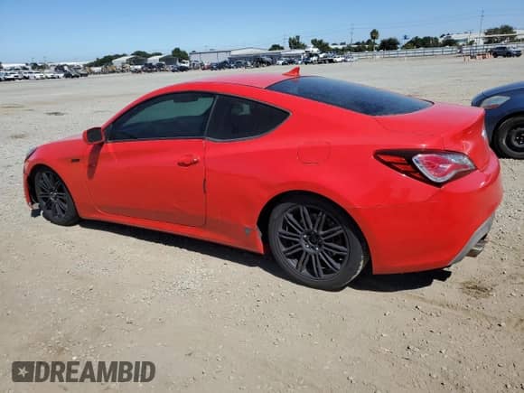 2013 Hyundai Genesis Coupe 2.0T с VIN KMHHT6KDXDU112523, выставлен на аукционе Copart как лот 69474305 с пробегом 107 727 миль миль и Списание • Salvage title. История ставок и продаж доступна на DreamBid. Изображение 2.