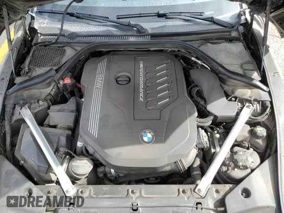 2020 BMW Z4 sDriveM40i z VIN WBAHF9C01LWW55543, wystawiony jako Copart lot #65972325 z przebiegiem 39 947 mil mil oraz Szkoda całkowita • Salvage title. Historia ofert i sprzedaży dostępna na DreamBid. Obrazek 11.