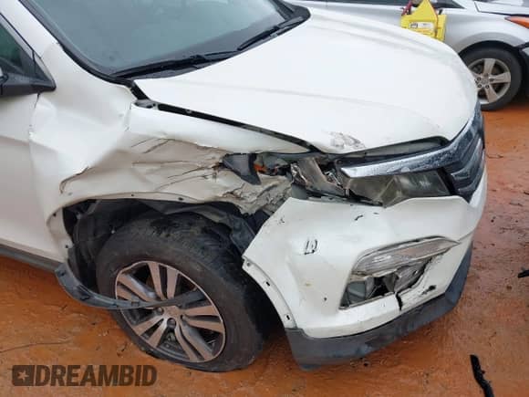 2017 Honda Pilot EX-L with VIN 5FNYF5H67HB011517, listed as a IAAI auction lot 42935807 with 193,191 mi miles and . Bid and sale history available at DreamBid. Image 6.