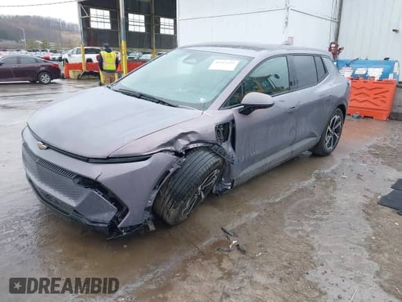 2025 Chevrolet Equinox EV LT с VIN 3GN7DLRP7SS126668, выставлен на аукционе IAAI как лот 41911235 с пробегом 4 630 миль миль и . История ставок и продаж доступна на DreamBid. Изображение 2.