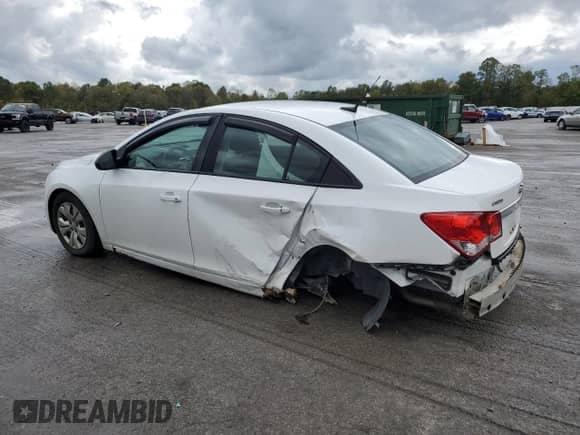 2014 Chevrolet Cruze LS with VIN 1G1PB5SH1E7471851, listed as a Copart auction lot 81792205 with 85,961 mi miles and Salvage title. Bid and sale history available at DreamBid. Image 2.