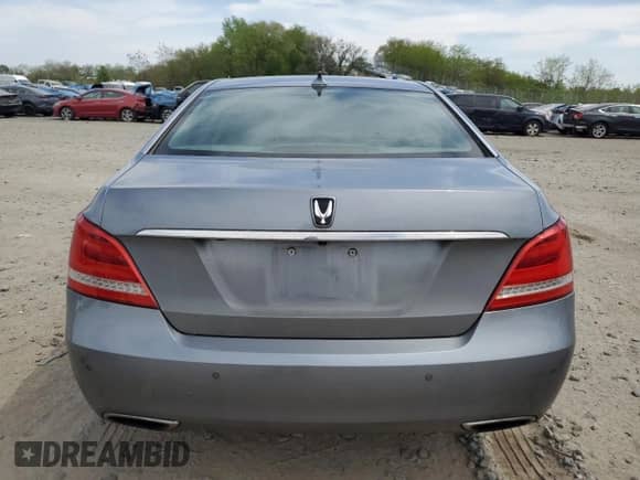 2014 Hyundai Equus Signature z VIN KMHGH4JH4EU080272, wystawiony jako Copart lot #54183775 z przebiegiem 105 897 mil mil oraz Czysty tytuł • Clean title. Historia ofert i sprzedaży dostępna na DreamBid. Obrazek 6.