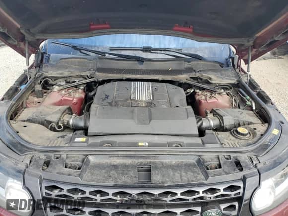 2017 Land Rover Range Rover Sport HSE with VIN SALWR2FVXHA137671, listed as a Copart auction lot 63808345 with 115,259 mi miles and Salvage title. Bid and sale history available at DreamBid. Image 12.