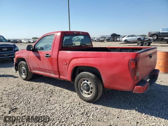 2012 Chevrolet Colorado Work Truck with VIN 1GCCSBF91C8101384, listed as a Copart auction lot 82463565 with 97,501 mi miles and Salvage title. Bid and sale history available at DreamBid. Image 2.