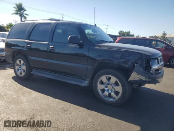 2006 Chevrolet Tahoe LS with VIN 1GNEC13V56R166424, listed as a Copart auction lot 69705175 with 177,457 mi miles and Salvage title. Bid and sale history available at DreamBid. Image 4.