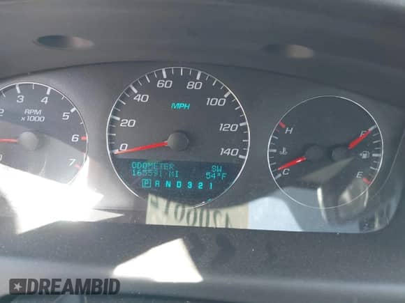 2009 Chevrolet Impala LT с VIN 2G1WC57M991205933, выставлен на аукционе IAAI как лот 42066125 с пробегом 165 591 миль миль и . История ставок и продаж доступна на DreamBid. Изображение 7.