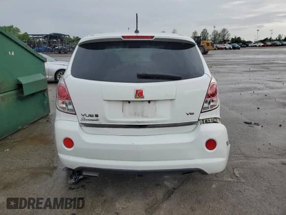 2008 Saturn VUE Red Line with VIN 3GSCL13728S663999, listed as a Copart auction lot 55852285 with 155,510 mi miles and Salvage title. Bid and sale history available at DreamBid. Image 6.