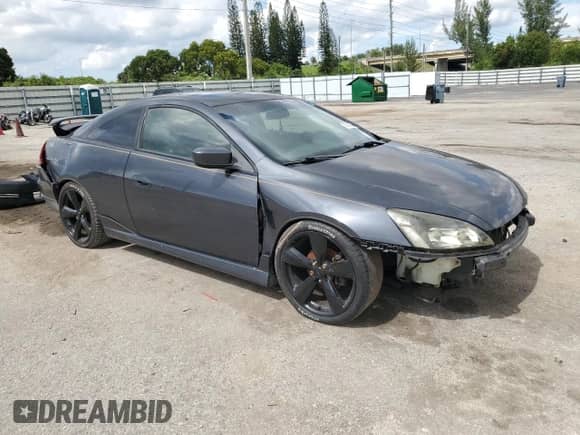 2004 Honda Accord EX with VIN 1HGCM71604A012891, listed as a Copart auction lot 76292804 with 170,027 mi miles and Salvage title. Bid and sale history available at DreamBid. Image 4.
