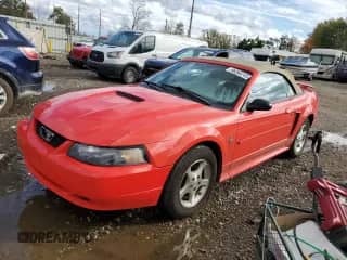 2001 Ford Mustang Deluxe with VIN 1FAFP444X1F157095, listed as a Copart auction lot 86266745 with 93,557 mi miles and Clean title. Bid and sale history available at DreamBid. Image 1.