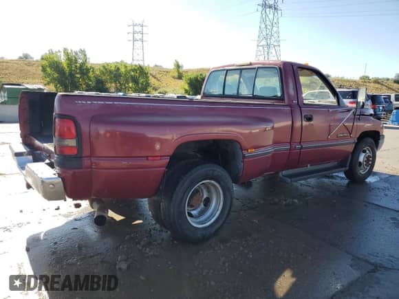 1994 Dodge RAM with VIN 1B7MC36CXRS624658, listed as a Copart auction lot 71848074 with 114,480 mi miles and Salvage title. Bid and sale history available at DreamBid. Image 3.
