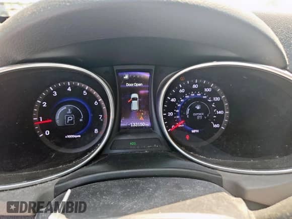 2015 Hyundai Santa Fe с VIN 5XYZW4LA3FG239210, выставлен на аукционе Copart как лот 80222675 с пробегом 133 150 миль миль и Чистый • Clean title. История ставок и продаж доступна на DreamBid. Изображение 9.