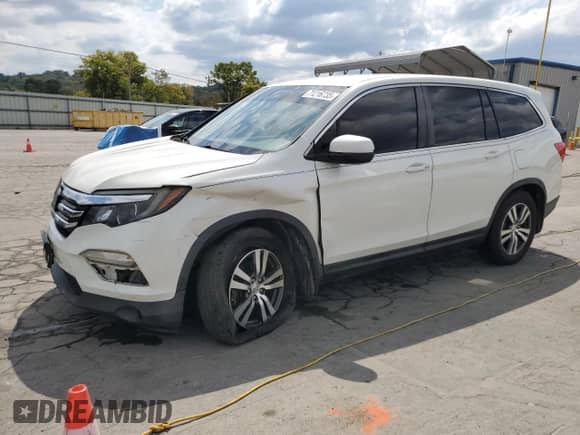 2016 Honda Pilot EX with VIN 5FNYF5H47GB020263, listed as a Copart auction lot 71216735 with 163,571 mi miles and Salvage title. Bid and sale history available at DreamBid. Image 1.