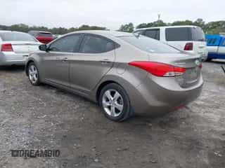 2013 Hyundai Elantra GLS with VIN 5NPDH4AE9DH435135, listed as a IAAI auction lot 43528391 with 128,646 mi miles and . Bid and sale history available at DreamBid. Image 3.