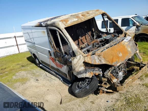 2025 Ram ProMaster Cargo Tradesman с VIN 3C6LRVVG6SE524194, выставлен на аукционе Copart как лот 42752085 с пробегом Не указан миль и Списание • Salvage title. История ставок и продаж доступна на DreamBid. Изображение 4.