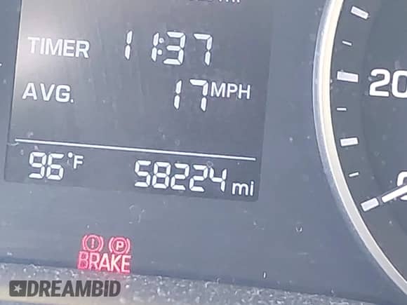 2017 Hyundai Elantra SE with VIN KMHD74LF5HU407400, listed as a IAAI auction lot 43366182 with 58,224 mi miles and . Bid and sale history available at DreamBid. Image 15.