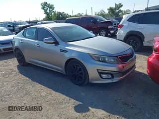 2015 Kia Optima LX with VIN 5XXGM4A79FG435323, listed as a IAAI auction lot 43168452 with 129,111 mi miles and . Bid and sale history available at DreamBid. Image 1.