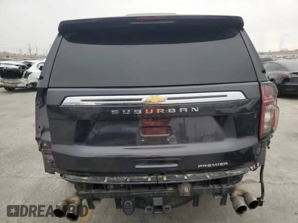 2023 Chevrolet Suburban Premier z VIN 1GNSCFKD0PR266618, wystawiony jako Copart lot #64620245 z przebiegiem 61 991 mil mil oraz Szkoda całkowita • Salvage title. Historia ofert i sprzedaży dostępna na DreamBid. Obrazek 6.