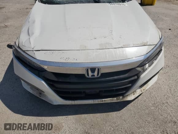 2018 Honda Accord EX-L with VIN 1HGCV2F63JA024778, listed as a Copart auction lot 54472915 with Not provided miles and Salvage title. Bid and sale history available at DreamBid. Image 11.