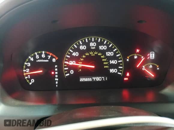 2004 Honda Accord EX with VIN 1HGCM56724A115865, listed as a Copart auction lot 86670555 with 225,655 mi miles and Salvage title. Bid and sale history available at DreamBid. Image 9.