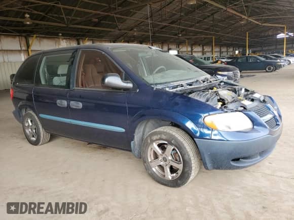 2002 Dodge Caravan z VIN 1B4GP15B32B614233, wystawiony jako Copart lot #82660734 z przebiegiem 155 097 mil mil oraz Szkoda całkowita • Salvage title. Historia ofert i sprzedaży dostępna na DreamBid. Obrazek 4.