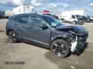 2024 Hyundai Kona SEL with VIN KM8HC3AB3RU056334, listed as a Copart auction lot 69161364 with 12,044 mi miles and Salvage title. Bid and sale history available at DreamBid. Image 4.