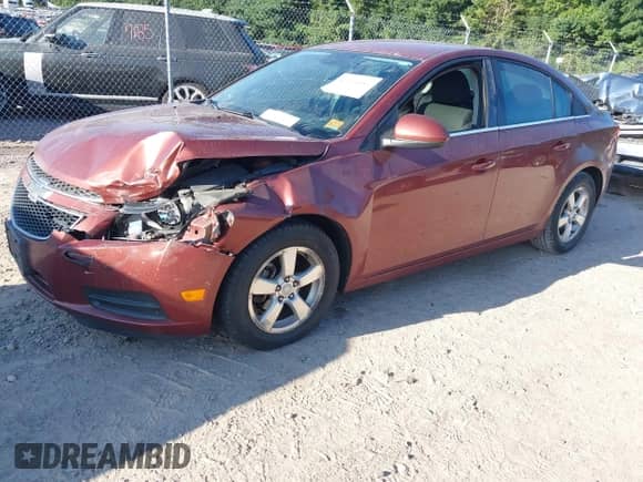 2013 Chevrolet Cruze LT with VIN 1G1PK5SB4D7202849, listed as a IAAI auction lot 43092242 with 115,252 mi miles and . Bid and sale history available at DreamBid. Image 17.