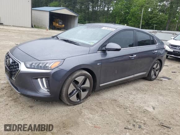 2020 Hyundai Ioniq Limited с VIN KMHC05LC1LU207361, выставлен на аукционе Copart как лот 57905345 с пробегом 90 158 миль миль и Списание • Salvage title. История ставок и продаж доступна на DreamBid. Изображение 1.