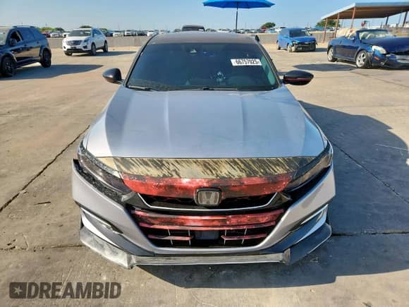 2020 Honda Accord EX with VIN 1HGCV3F45LA002434, listed as a Copart auction lot 66757025 with 53,900 mi miles and Salvage title. Bid and sale history available at DreamBid. Image 5.