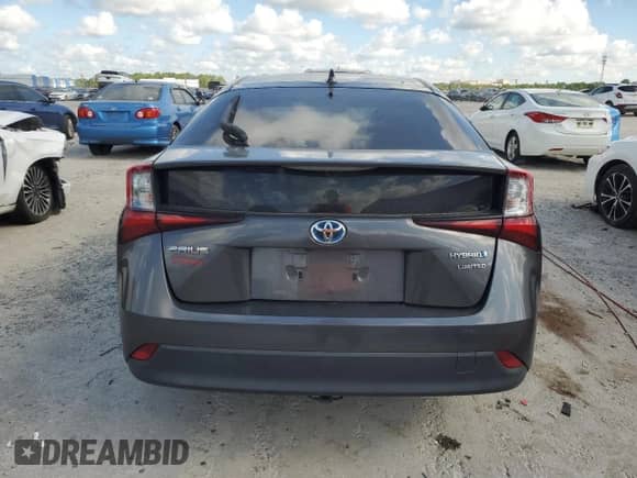 2019 Toyota Prius L Eco с VIN JTDKARFU8K3078984, выставлен на аукционе Copart как лот 71098995 с пробегом 126 474 миль миль и Списание • Salvage title. История ставок и продаж доступна на DreamBid. Изображение 6.