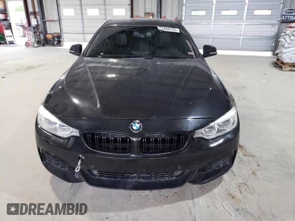 2015 BMW 4 Series 435i with VIN WBA4B1C54FD418195, listed as a Copart auction lot 61468765 with 108,582 mi miles and Salvage title. Bid and sale history available at DreamBid. Image 5.
