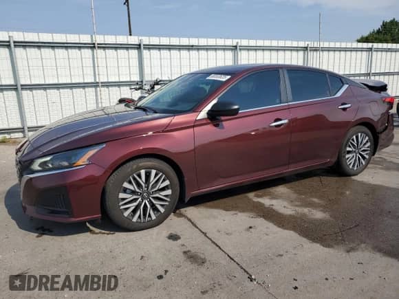 2024 Nissan Altima SV with VIN 1N4BL4DV9RN355073, listed as a Copart auction lot 66553635 with 18,757 mi miles and Salvage title. Bid and sale history available at DreamBid. Image 1.