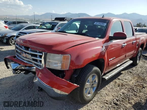 2010 GMC Sierra 1500 SLT z VIN 3GTRKWE3XAG288503, wystawiony jako Copart lot #65195285 z przebiegiem 95 603 mil mil oraz Szkoda całkowita • Salvage title. Historia ofert i sprzedaży dostępna na DreamBid. Obrazek 1.