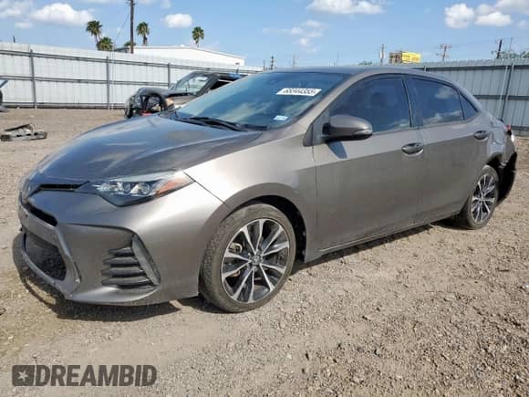 2019 Toyota Corolla L with VIN 5YFBURHE9KP909252, listed as a Copart auction lot 68344355 with 139,657 mi miles and Salvage title. Bid and sale history available at DreamBid. Image 1.