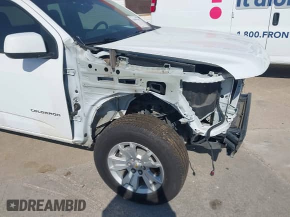 2022 Chevrolet Colorado 2WD LT with VIN 1GCHSCEA9N1118503, listed as a IAAI auction lot 41890182 with 63,608 mi miles and . Bid and sale history available at DreamBid. Image 18.