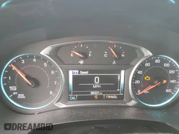 2019 Chevrolet Traverse RS with VIN 1GNERJKW1KJ274606, listed as a Copart auction lot 41912095 with 98,331 mi miles and Salvage title. Bid and sale history available at DreamBid. Image 9.