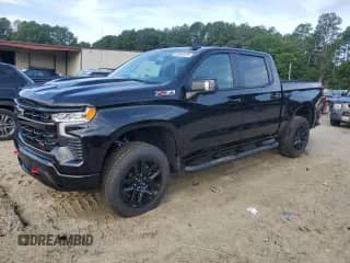 2025 Chevrolet Silverado 1500 LT Trail Boss с VIN 3GCUKFED3SG261258, выставлен на аукционе Copart как лот 63499175 с пробегом 1 679 миль миль и Списание • Salvage title. История ставок и продаж доступна на DreamBid. Изображение 1.