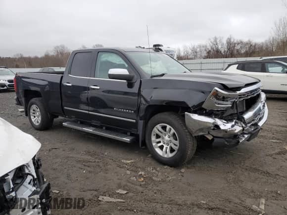 2016 Chevrolet Silverado 1500 LTZ with VIN 1GCVKSEC9GZ394232, listed as a Copart auction lot 42374525 with 106,828 mi miles and Salvage title. Bid and sale history available at DreamBid. Image 4.