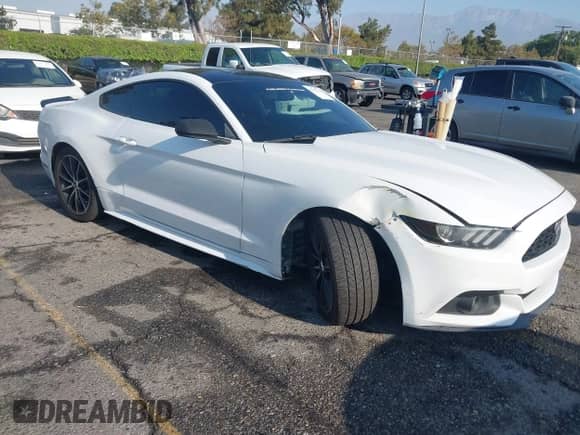 2017 Ford Mustang EcoBoost with VIN 1FA6P8TH8H5344749, listed as a IAAI auction lot 42974115 with 85,969 mi miles and . Bid and sale history available at DreamBid. Image 1.
