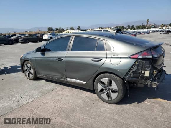 2021 Hyundai Ioniq Limited z VIN KMHC05LC2MU260961, wystawiony jako Copart lot #68502335 z przebiegiem 120 150 mil mil oraz Szkoda całkowita • Salvage title. Historia ofert i sprzedaży dostępna na DreamBid. Obrazek 2.