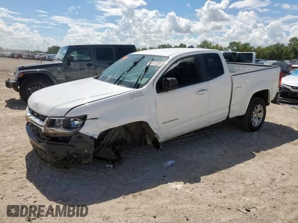2022 Chevrolet Colorado 2WD LT z VIN 1GCHSCEA8N1143280, wystawiony jako Copart lot #82122565 z przebiegiem 134 100 mil mil oraz Czysty tytuł • Clean title. Historia ofert i sprzedaży dostępna na DreamBid. Obrazek 1.