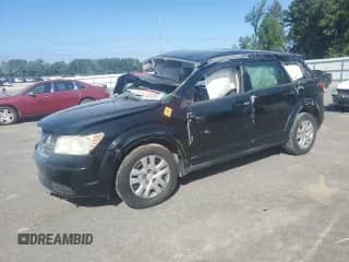 2014 Dodge Journey American Value with VIN 3C4PDCAB2ET153655, listed as a Copart auction lot 84973855 with 194,564 mi miles and Salvage title. Bid and sale history available at DreamBid. Image 1.
