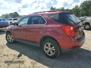 2012 Chevrolet Equinox 1LT with VIN 2GNALDEK8C6204447, listed as a Copart auction lot 84936465 with 163,113 mi miles and Salvage title. Bid and sale history available at DreamBid. Image 2.