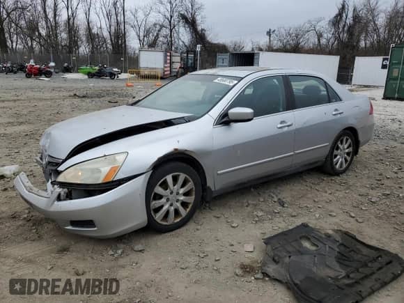 2006 Honda Accord LX with VIN 1HGCM66356A043503, listed as a Copart auction lot 65556765 with 177,262 mi miles and Non repairable. Bid and sale history available at DreamBid. Image 1.