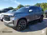2021 Chevrolet Tahoe RST with VIN 1GNSCRKD6MR274431, listed as a Copart auction lot 75184764 with Not provided miles and Salvage title. Bid and sale history available at DreamBid. Image 1.