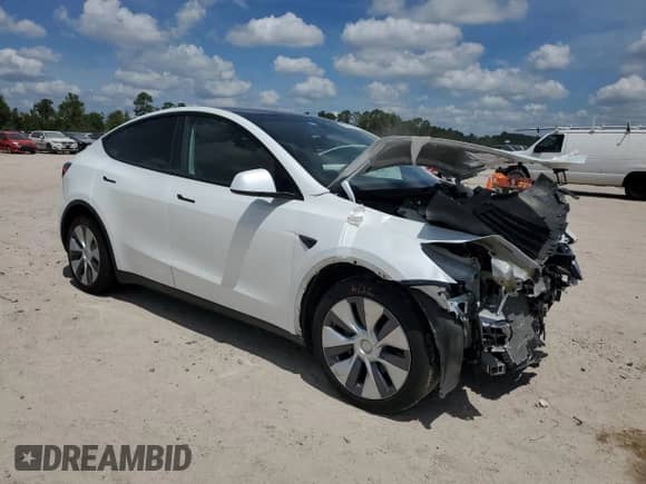 2023 Tesla Model Y Long Range с VIN 7SAYGDEE7PA112705, выставлен на аукционе Copart как лот 65862094 с пробегом 18 066 миль миль и Списание • Salvage title. История ставок и продаж доступна на DreamBid. Изображение 4.